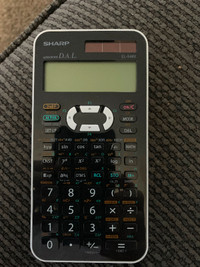 Sharp Advanced D.A.L. EL-546X Calculator