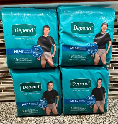 Depend Fit - Flex Incontinence Underwear For Men S/M, View more