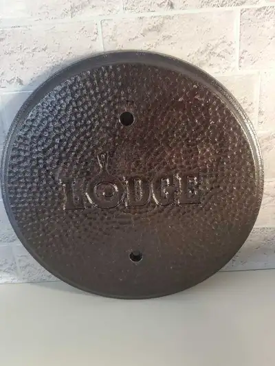 Lodge Cast Iron smash burger press (Missing Handle), View more
