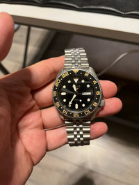 Seiko skx007 gilt mod automatic watch  