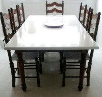 Dining Table & Chairs / for 8