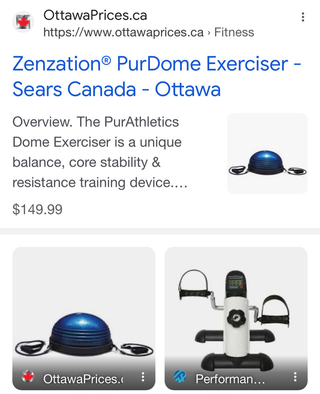 Dome exerciser  in Exercise Equipment in Edmonton - Image 4