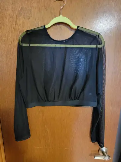 Sheer crop top , View more