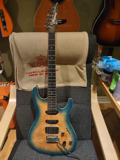 Ibanez SA460QMW-TQB Standard 2020 - 2021 - Tropical Squash Burst, View more