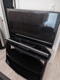 42" LG Smart TV with Stand and LG Soundbar