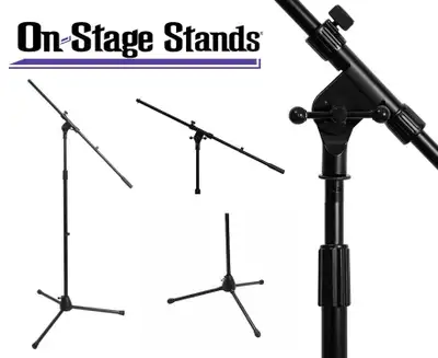 ON-STAGE EURO-BOOM MIC STAND, View more