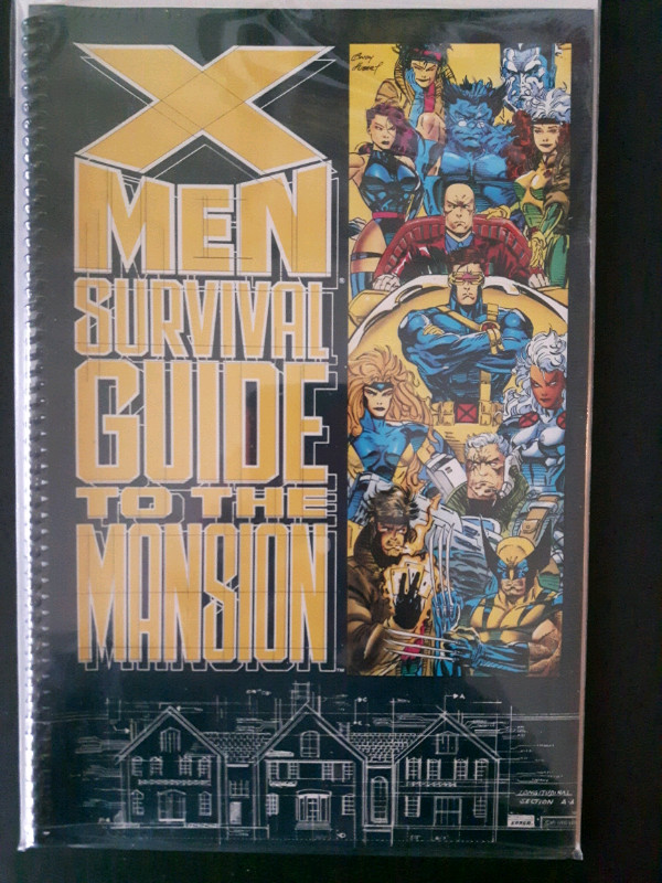 Comic Book-X-Men Survival Guide To The Mansion. New Price in Arts & Collectibles in Vernon