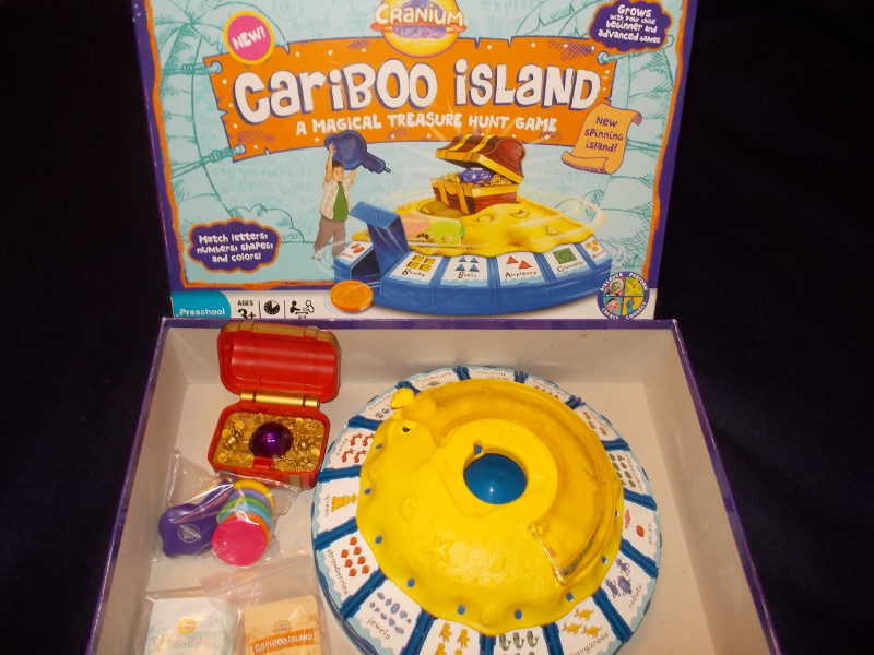 Cariboo by Cranium Treasure Hunt Game Complete shops Game- Mint Condition