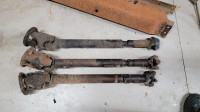 1979-87 dodge, Ramcharger, Power Ram front drive shafts.