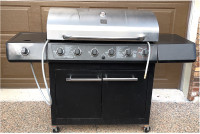 Kenmore Natural Gas Grill with side burner