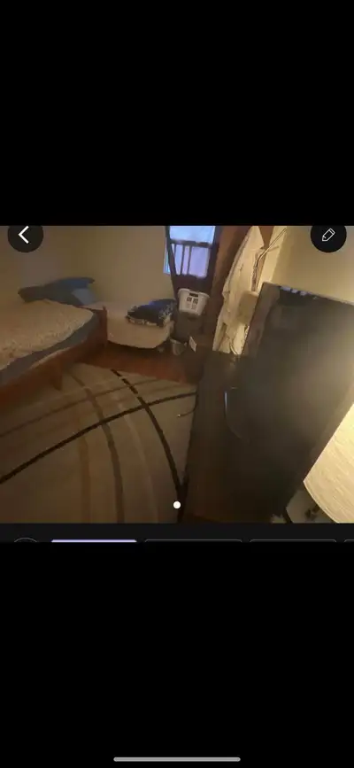 Furnished one bedroom in shared 2 bedroom apartment June 1