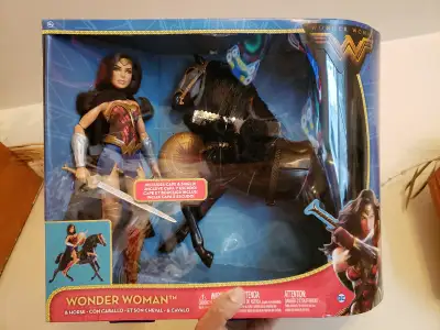 Wonder Woman and Horse Doll Set, View more