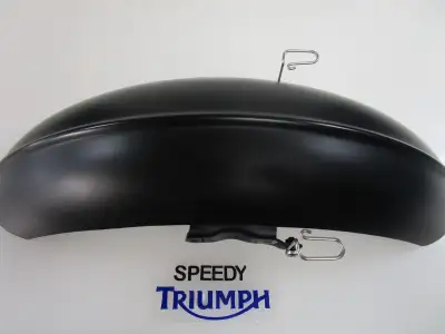 Triumph Bonneville Bobber Front Mudguard Matt Jet black Used but in very good condition! Fits bikes...