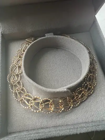 Gold Charm Bracelet!!, View more