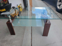 Glass Table/ TV Stand