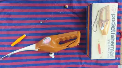 vintage fishingrod, View more