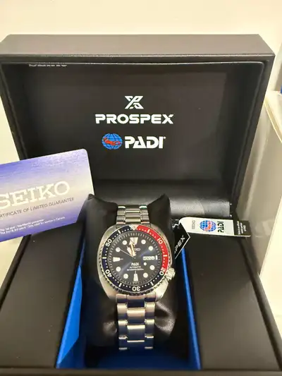 Seiko Prospex PADI Automatic Diver Watch, View more