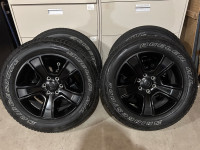 Brand new Ram tires and wheels 