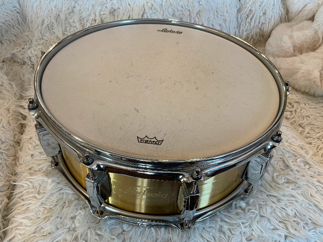 2018 Ludwig Heirloom Brass Snare 14x5.5" in Drums & Percussion in Peterborough