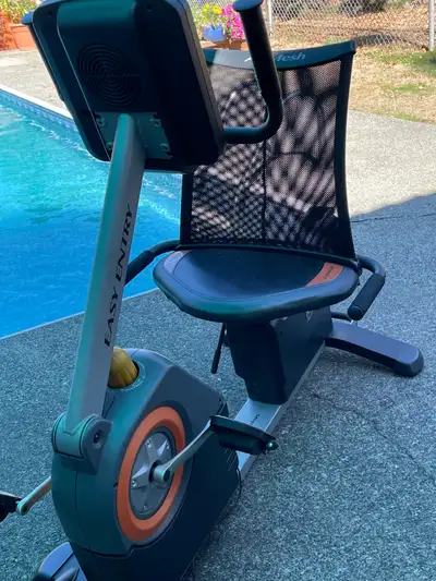 Recumbent bike, View more