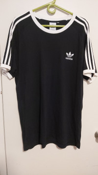 Adidas Men's Originals Black Adicolor Classics 3-Stripes T Shirt