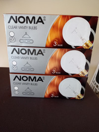 Globes Noma G25   (3$ la boîte)