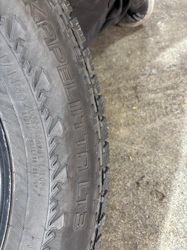 Used LT265/70/R17 Nokian Snows studded–RAM 1500/2500/F150/F250 in Tires & Rims in City of Toronto - Image 3