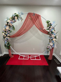 Flower Arch for weddings and parties