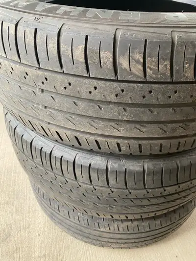 I'm selling a set of three Sumitomo Enhance all season tires. Size 225/65 R17 102T. These are used t...