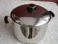 Large, Large Size SAF Italy Stock Pot --For Chili, Seafood, Etc