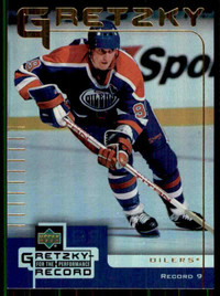 2000s Frameworth The Great One Playing Cards Wayne Gretzky (Career