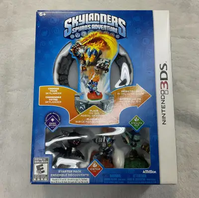 Skylanders Spyro's Adventure (Nintendo 3DS, 2011) SEALED-COMES WITH EVERYTHING INSIDE, SEALED, BOX I...