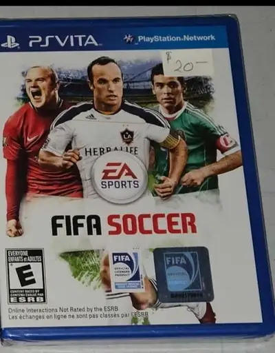 PS VITA Fifa soccer   $20 with case and seal, View more