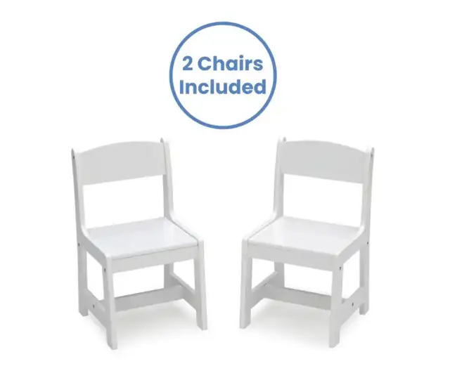 Delta Children MySize Wood Play Table and Chair Set (2 Chairs In in Chairs & Recliners in Burnaby/New Westminster - Image 7