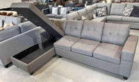 "Cloud Nine: Comfy 4-Seater Sectional Sofa for Heavenly Comfort"