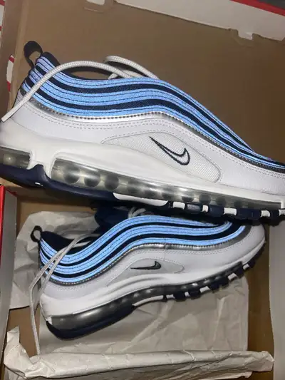 Nike Air Max 97 Midnight Navy Metallic Silver, View more