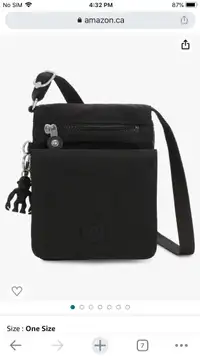 Kipling New Eldorado Crossbody Bag( new with tag)