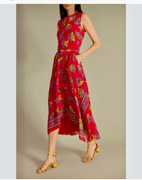 Ralph Lauren Silk Dress-Size: 4 