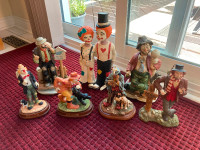 Clown Figurine Collection