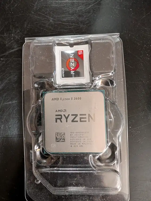 Ryzen 5 3600 CPU | System Components | City of Montréal | Free local ...