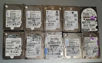 1.8TB 10k 2.5" 12Gbps SAS Hard Drive HDD - Various Makes/Model, View more