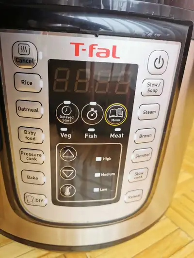T-fal electric pressure cooker, View more