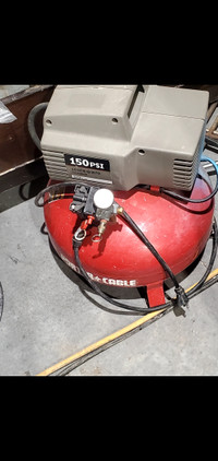 Portre cable 6 gallon 150 psi pancake compressor