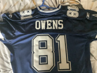 Dallas Cowboys Terrell Owens Size 52 