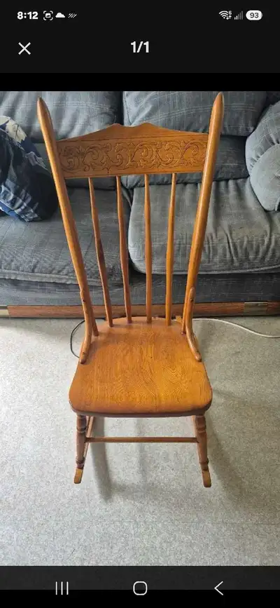 Oak Spindle Rocking Chair, View more