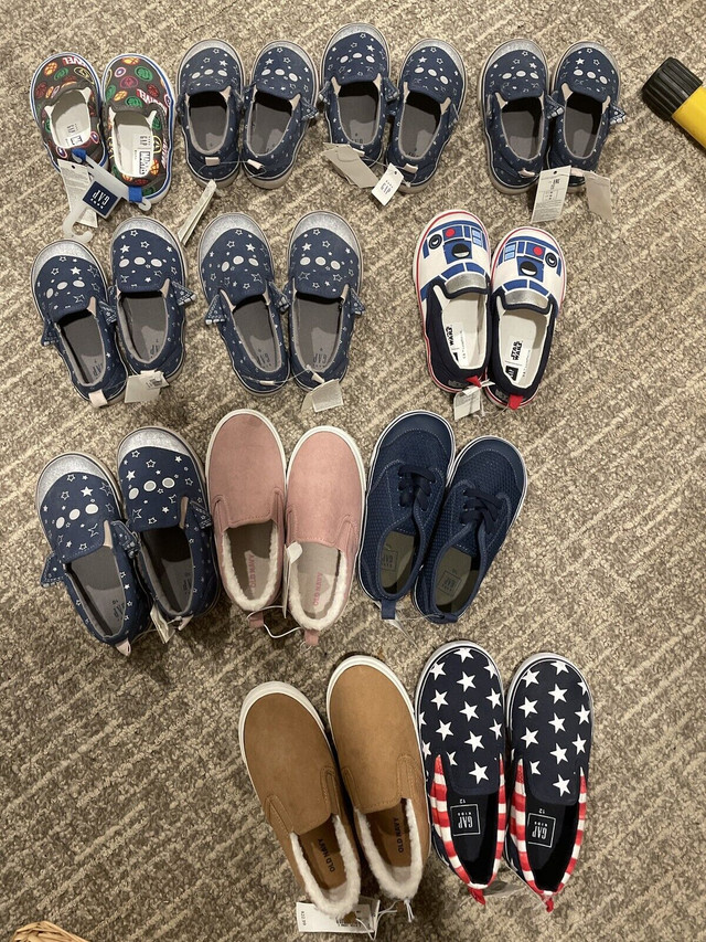 GAP or Old Navy Toddler Shoes (size 5-19) - All NEW in Other in City of Toronto