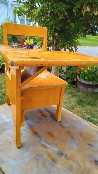 VINTAGE SCHOOL DESK, View more