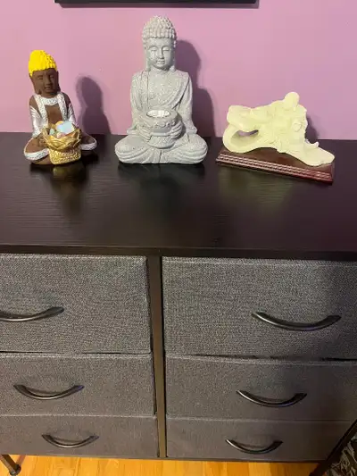 3 new Buddhas table shelf size displays for staging smoke free east Windsor Beautiful decor gifts $1...