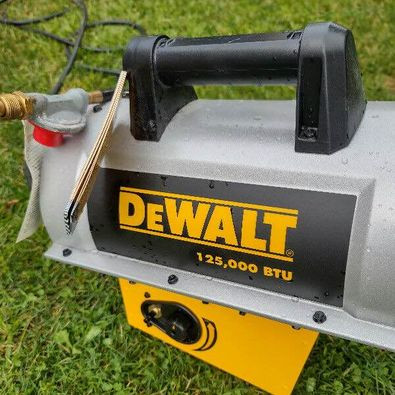 DEWALT Forced Air Propane Heater 125,000 Btu F340720 in Other in Mississauga / Peel Region - Image 3