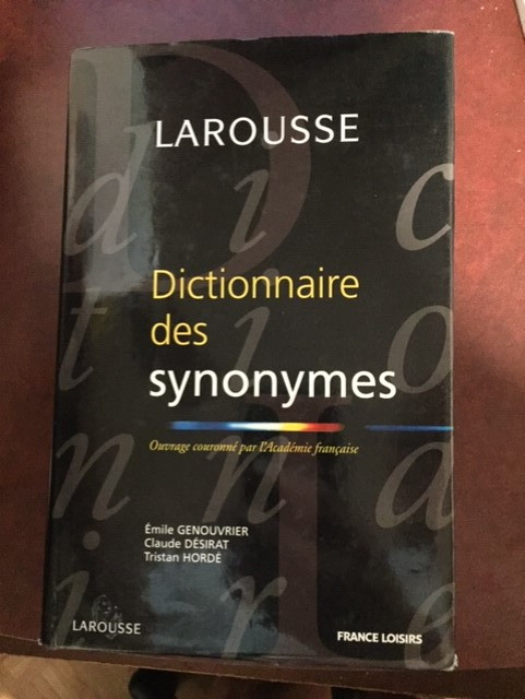 Dictionnaire des synonymes Larousse ( état neuf) dans Manuels  à Ouest de l’Île